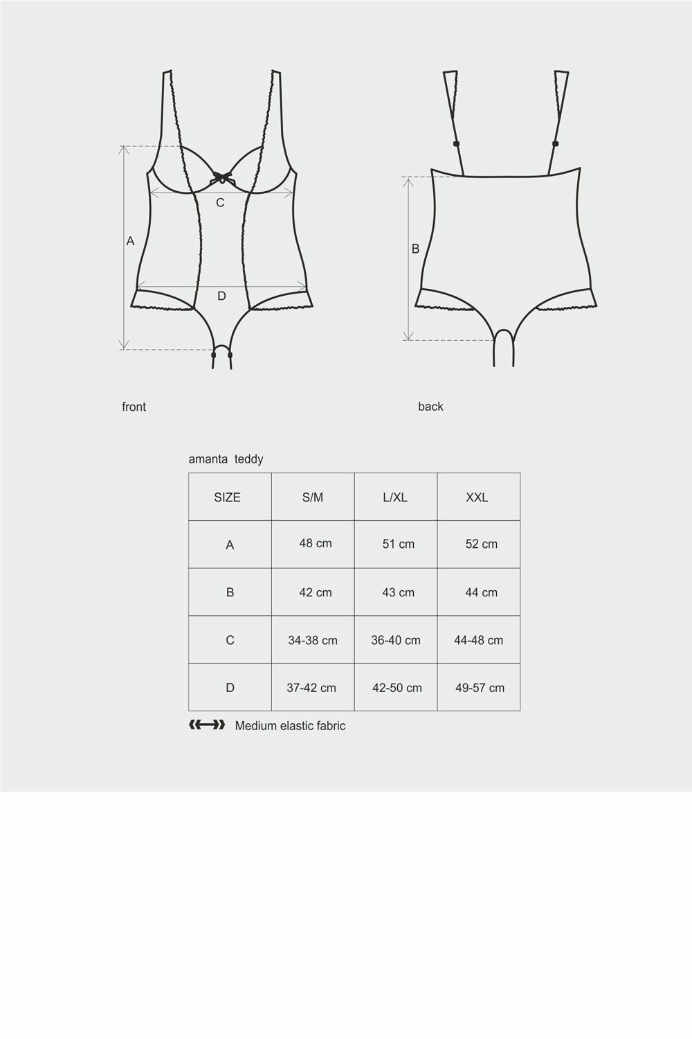Ouvert-Body Amanta