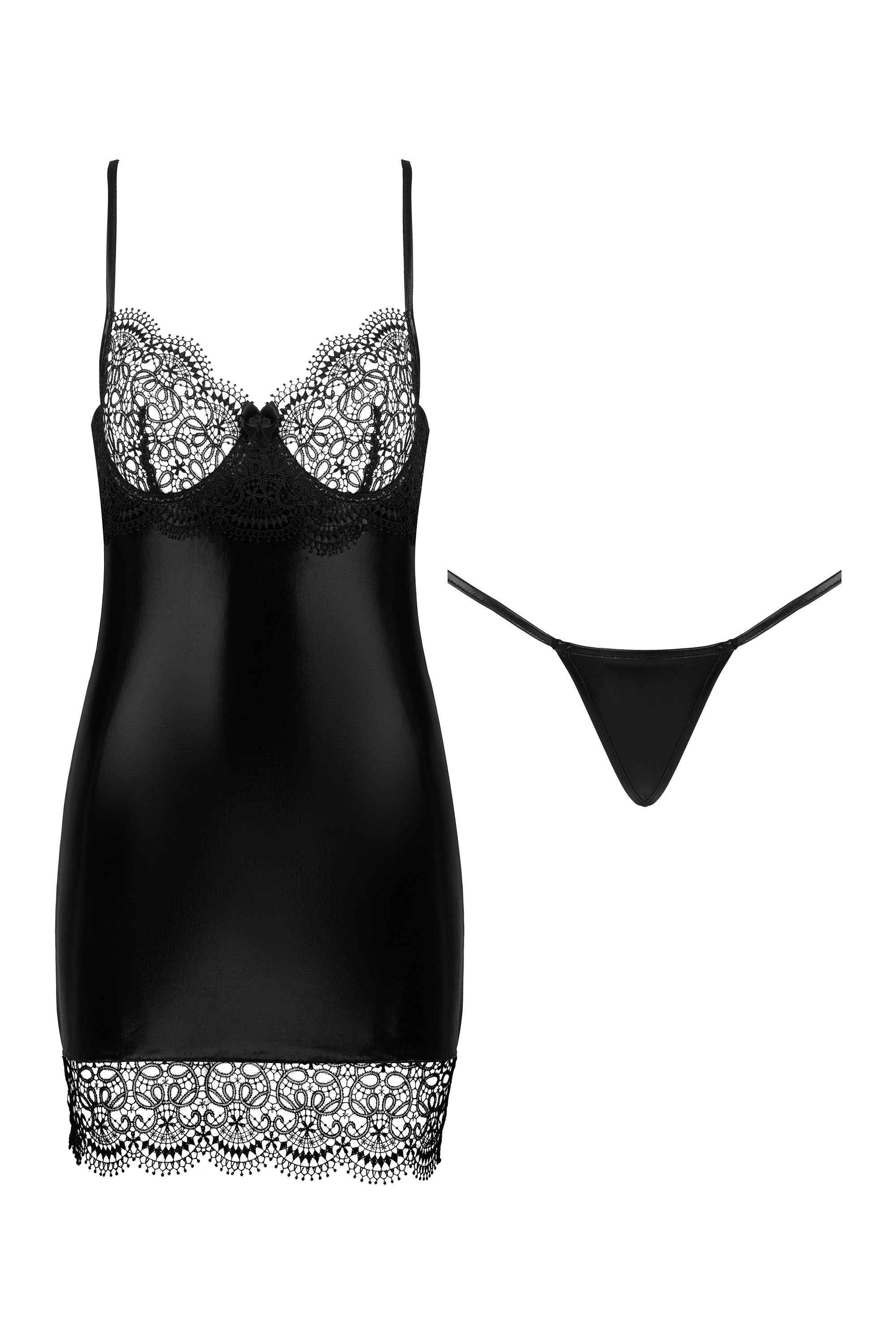 Wetlook-Kleid Adelia