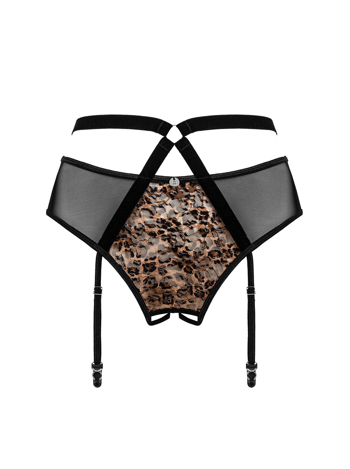 Ouvert-Panty Allunes mit Strapse