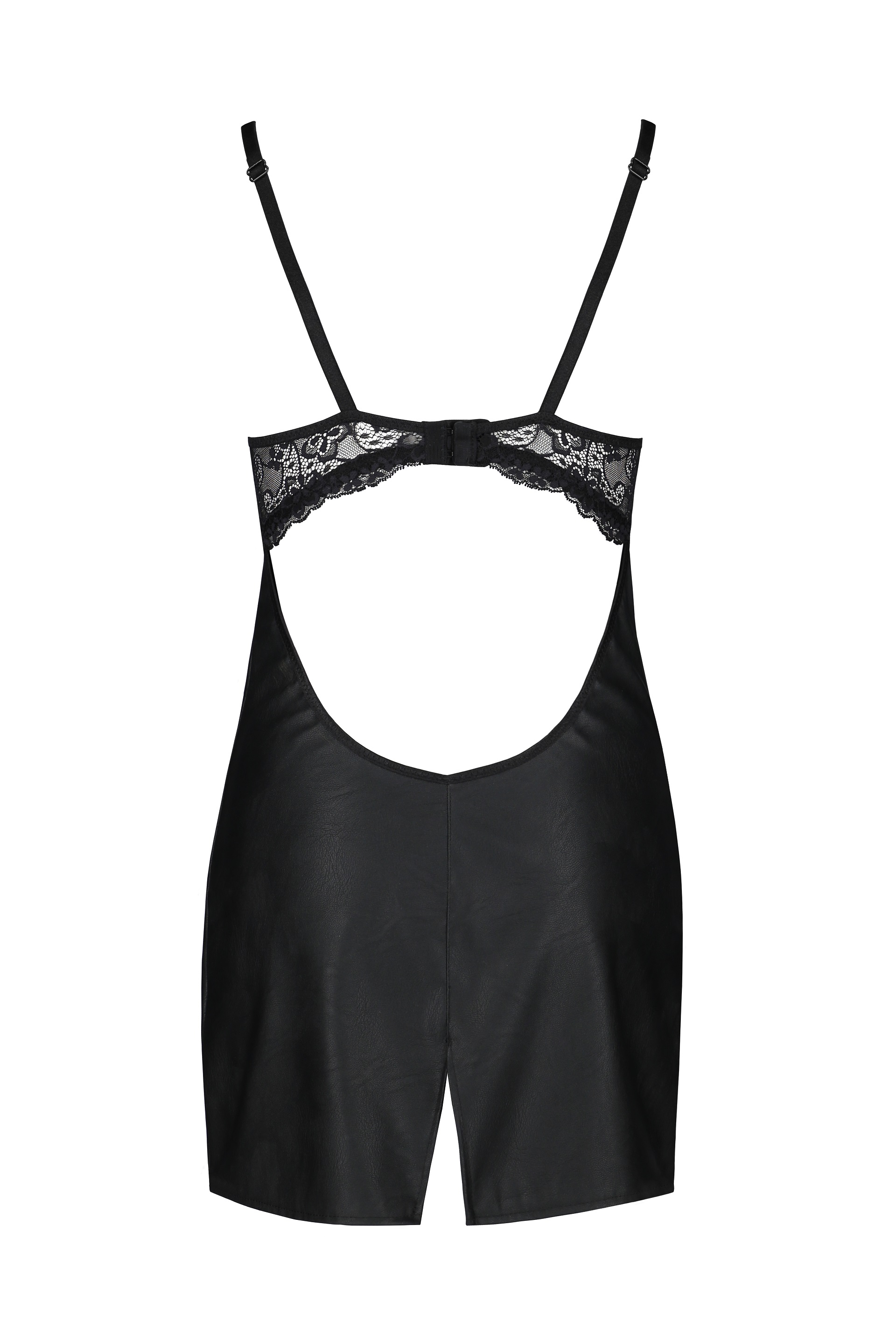Rückenfreies Minikleid Loona im Wetlook