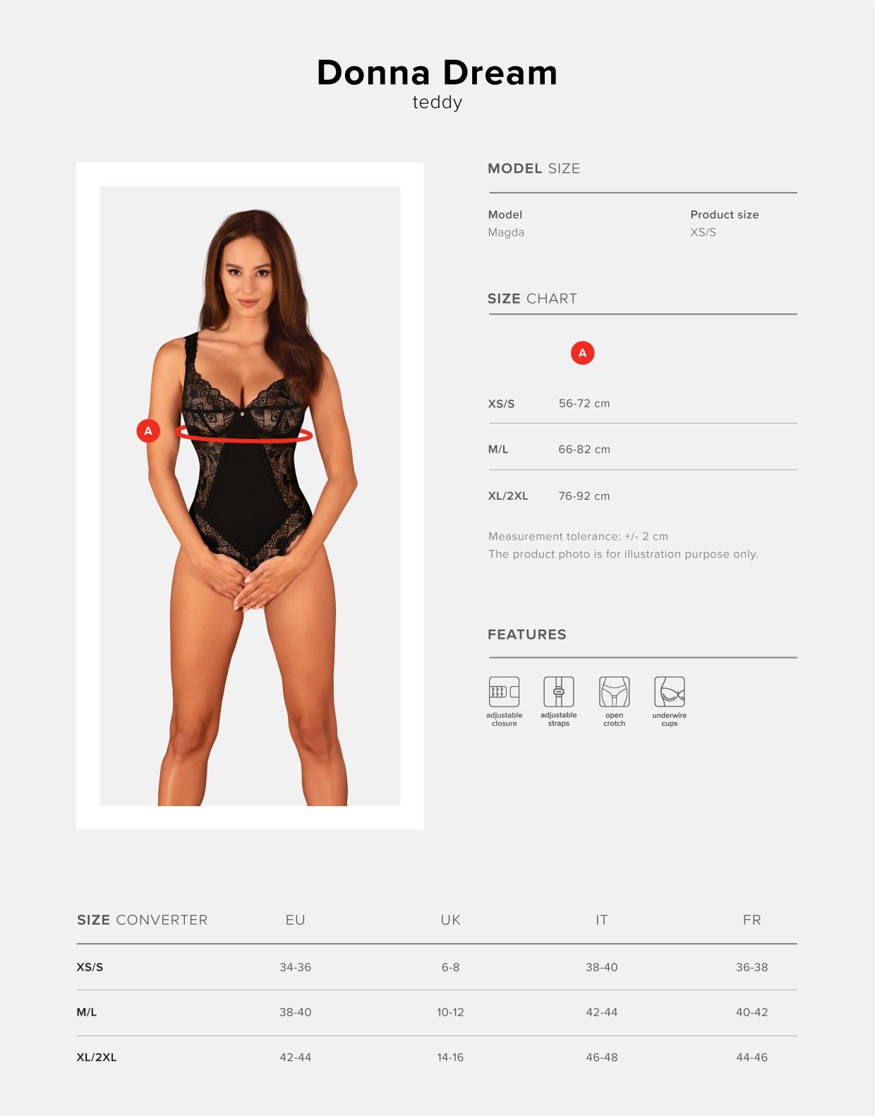 Ouvert-Body Donna
