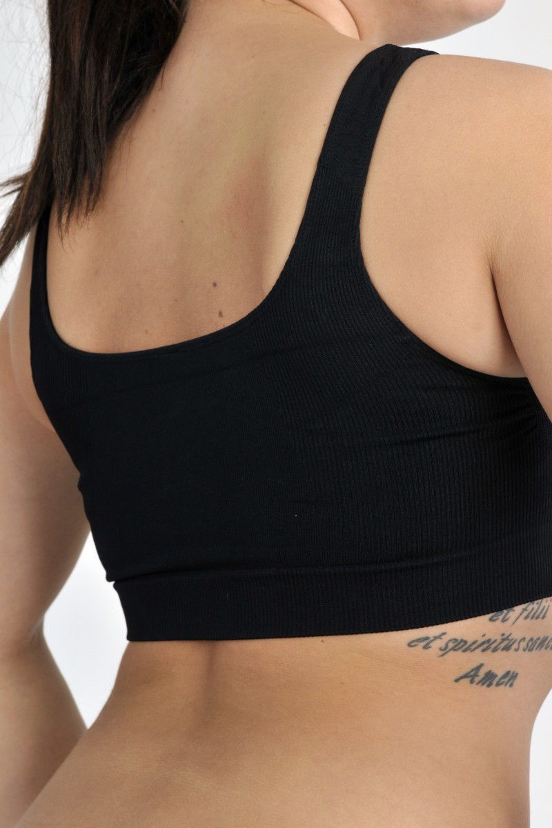 Sport BH in schwarz