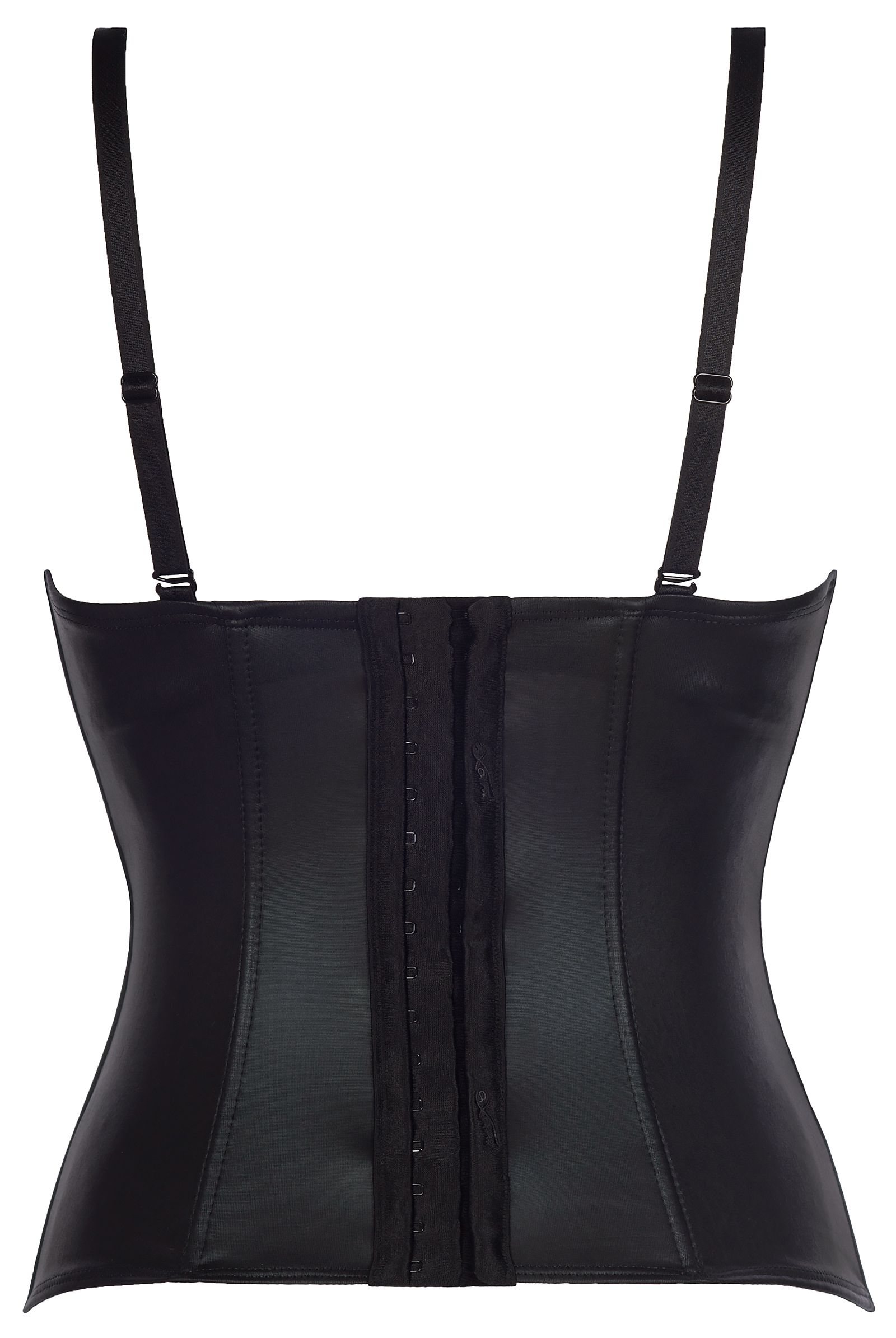 Korsett im Latexlook