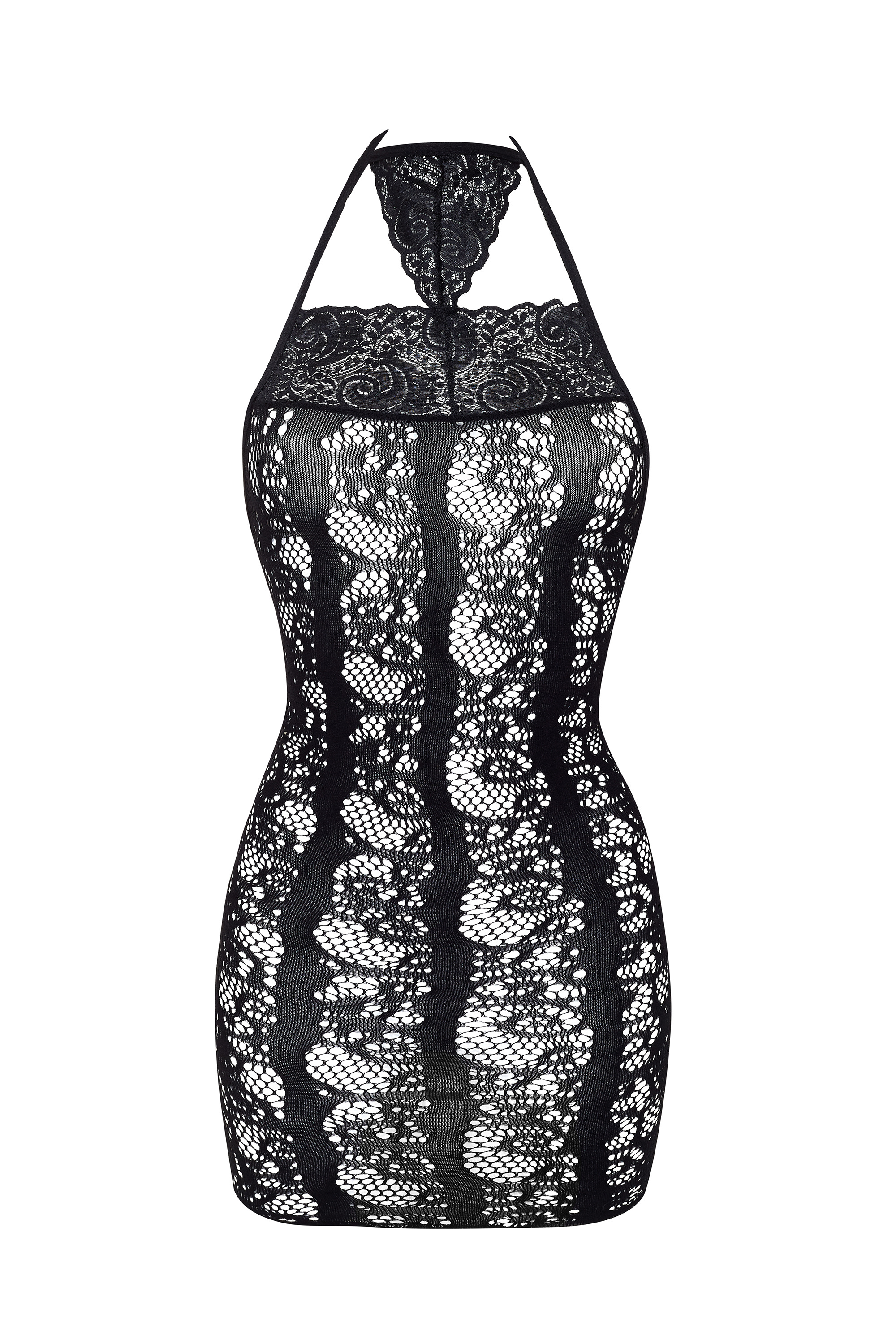 Netzkleid Elisabeth hinten offen