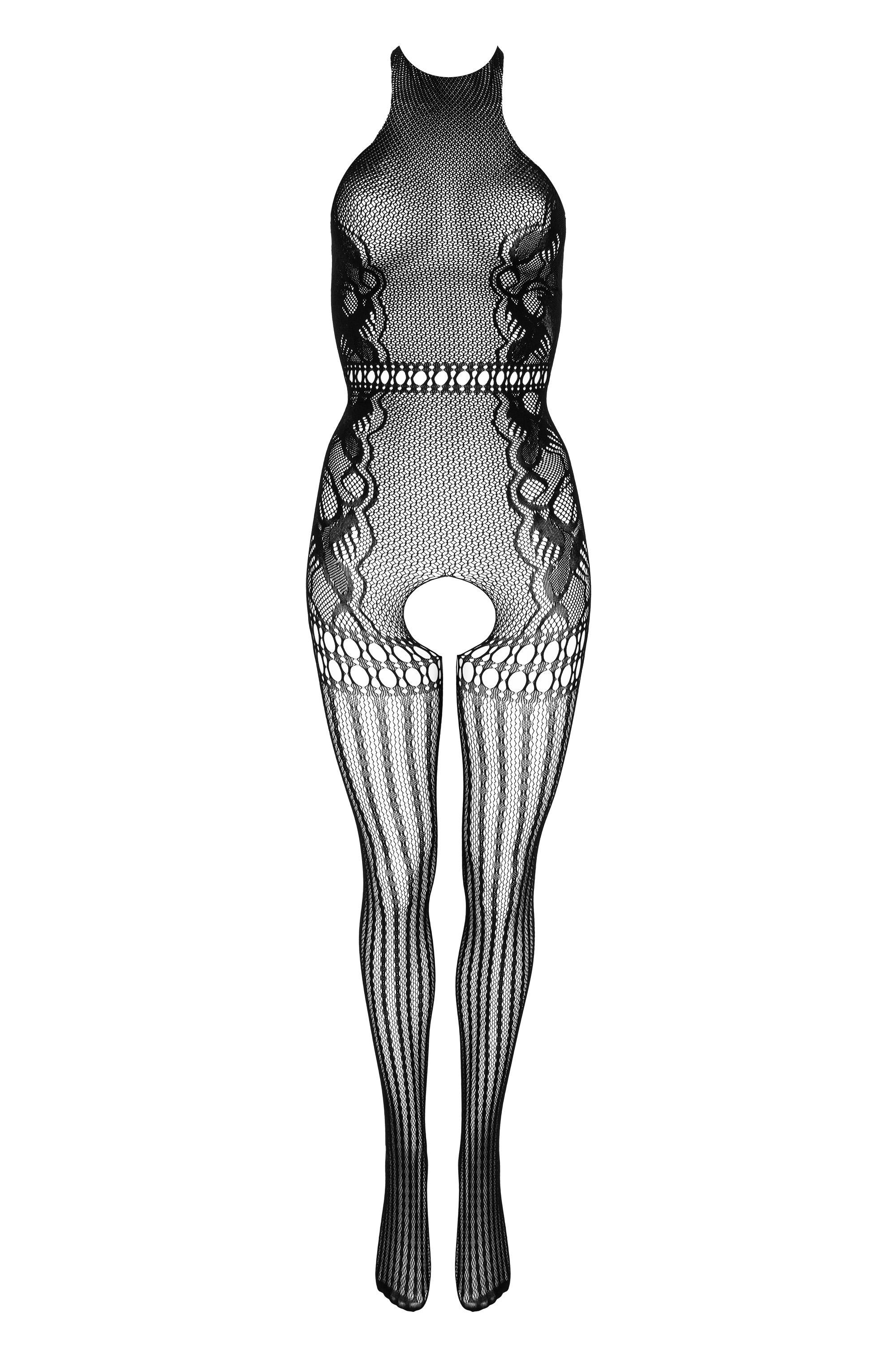 Ärmelloser Catsuit ouvert