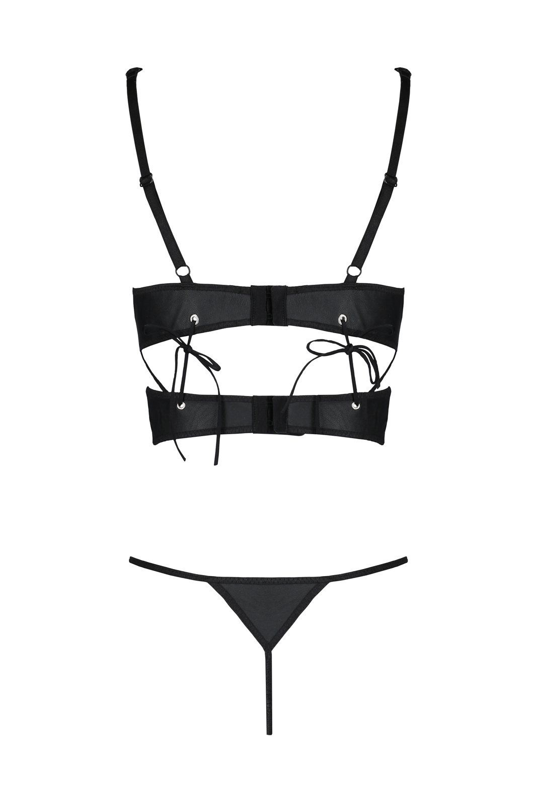Schnür-Bustier Francesca mit String