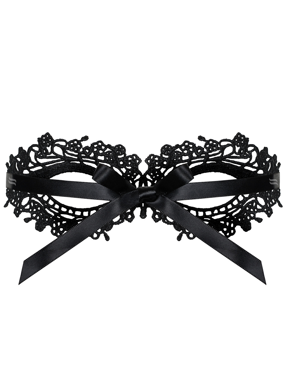 Guipure-Maske mit Satinband