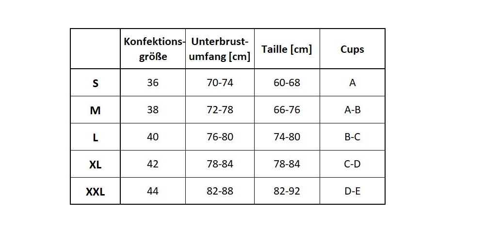 Offener Lack-Body in schwarz