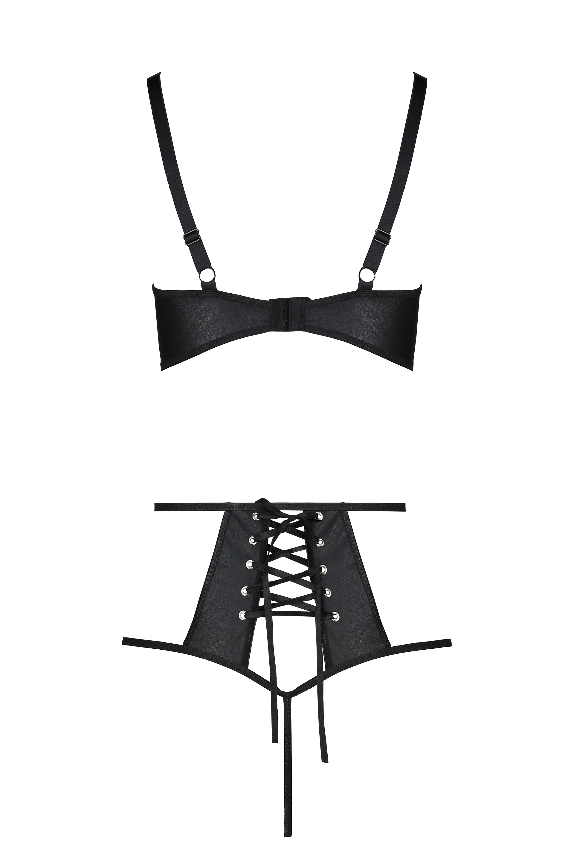 Reizwäsche-Set Tasmina aus Kunstleder