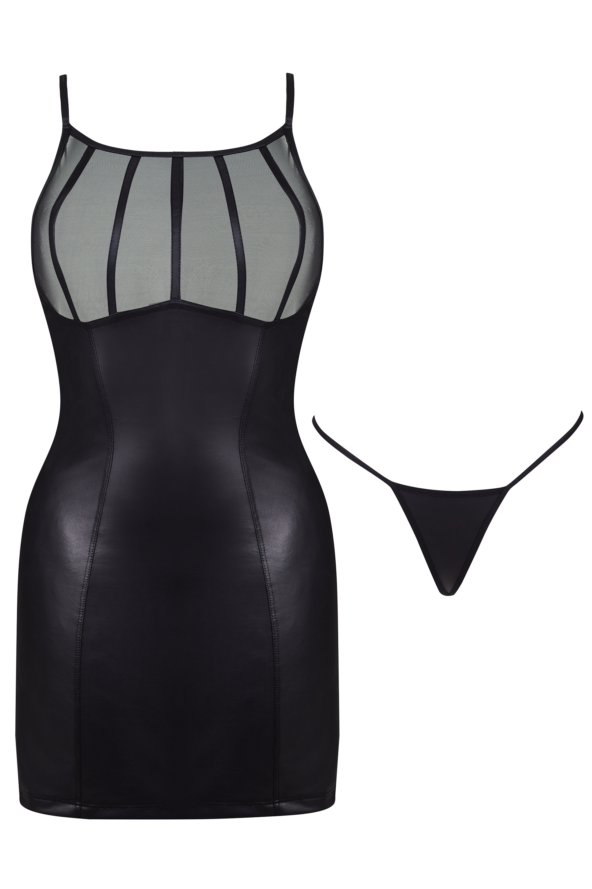Minikleid Lexi in Lederoptik